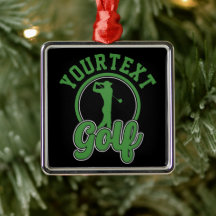 Gepersonaliseerde Golf ADD NAAM Retro Pro Golfer S