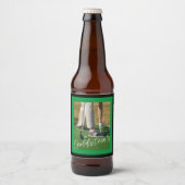 Gepersonaliseerde Golf Bierfles Etiketten - Custom (Voorkant)