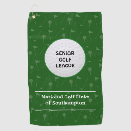 Gepersonaliseerde Golf Club League Leden Handdoek