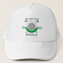 Gepersonaliseerde Golf Club Naam Classic Trucker H