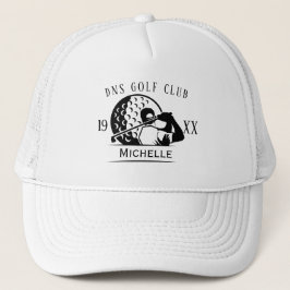 Gepersonaliseerde Golf Club Naam Classic Trucker H Pet