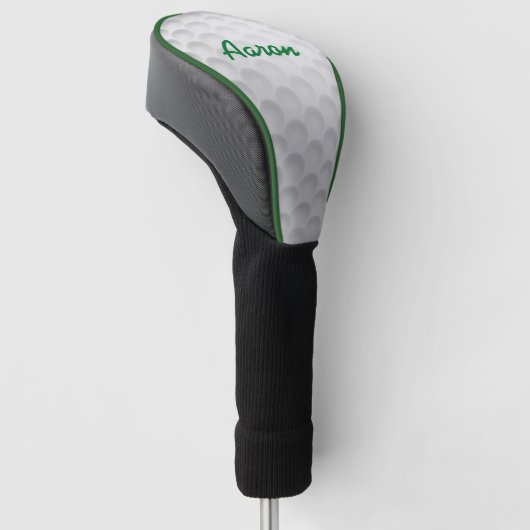 Gepersonaliseerde Golf Driver Hoesje Gift Golfheadcover (Schuin)