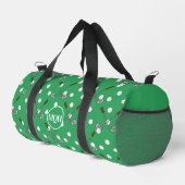 Gepersonaliseerde Golf Duffle Bag – Elegante Mode Plunjezak (Rechterhoek)