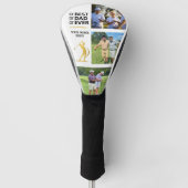 Gepersonaliseerde Golf Gifts voor Dad Driver Headc Golfheadcover (Voorkant)