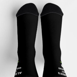 Gepersonaliseerde Golf Grappige Golfer Aangepaste Sokken