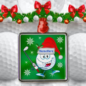 Gepersonaliseerde Golf Kerstboom Ornamenten
