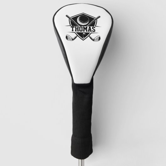Gepersonaliseerde Golf Liefhebber Golfheadcover (Voorkant)