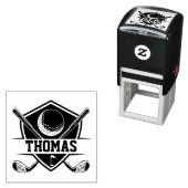 Gepersonaliseerde Golf Liefhebber Zelfinktende Stempel (In situ)