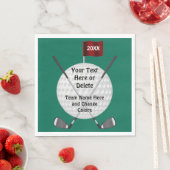 Gepersonaliseerde Golf partij benodigdheden, Golf  Servet (Insitu)