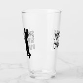 Gepersonaliseerde Golf Swing Sip Herhaal Glas (Links)