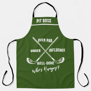 Gepersonaliseerde Golf Theme Schort - Funny Beer L