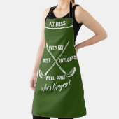 Gepersonaliseerde Golf Theme Schort - Funny Beer L (Insitu)