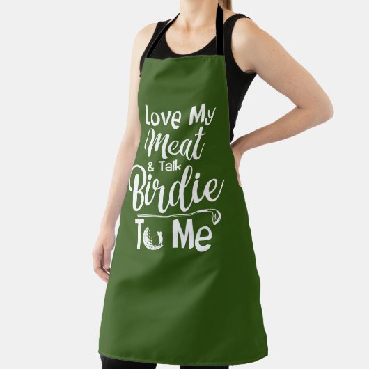 Gepersonaliseerde Golf Theme Schort: Funny Golf Pu Schort (Insitu)