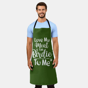 Gepersonaliseerde Golf Theme Schort: Funny Golf Pu Schort