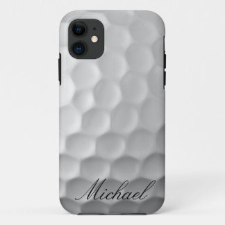 Gepersonaliseerde golfbal kuiltjes textuur patroon Case-Mate iPhone case