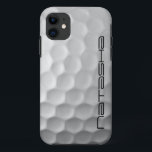 Gepersonaliseerde golfbal kuiltjes textuur patroon Case-Mate iPhone case<br><div class="desc">Gepersonaliseerde golfbal kuiltjes textuur patroon</div>