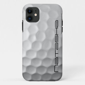 Gepersonaliseerde golfbal kuiltjes textuur patroon Case-Mate iPhone case
