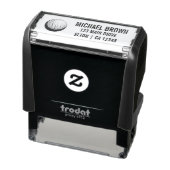 Gepersonaliseerde golfbal logo zelfinktende stempel (Product)