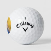 gepersonaliseerde golfbal set -monogram - Callaway Golfballen (Logo)