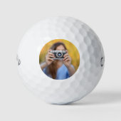 gepersonaliseerde golfbal set -monogram - Callaway Golfballen (Voorkant)