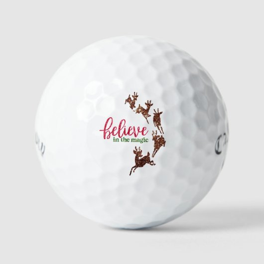 Gepersonaliseerde golfballen, Kerstcadeau Top Bran Golfballen (Voorkant)