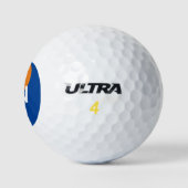 Gepersonaliseerde golfballen met aangepaste Yin Ya (Logo)