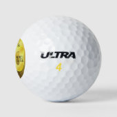 Gepersonaliseerde golfballen voor 50e verjaardag (Logo)