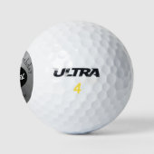Gepersonaliseerde golfballen voor 60e verjaardag (Logo)