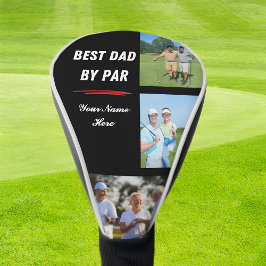 Gepersonaliseerde golfcadeaus voor papa Foto en na Golfheadcover