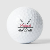 Gepersonaliseerde golfclubs golfballen (Voorkant)