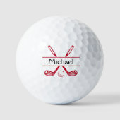 Gepersonaliseerde golfclubs golfballen (Voorkant)