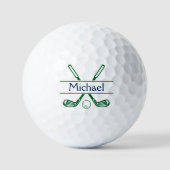 Gepersonaliseerde golfclubs golfballen (Voorkant)