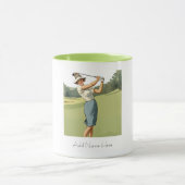 Gepersonaliseerde  Golfer's Combo Mok (Midden)