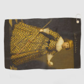 Gepersonaliseerde  Golfers Golfhanddoek (Horizontaal)