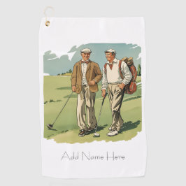 Gepersonaliseerde  Golfers Golfhanddoek
