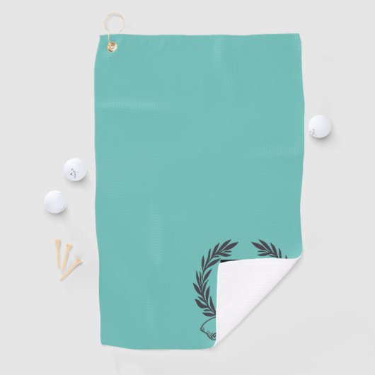 Gepersonaliseerde golfhanddoeken: aangepaste Logo  Golfhanddoek (Insitu)