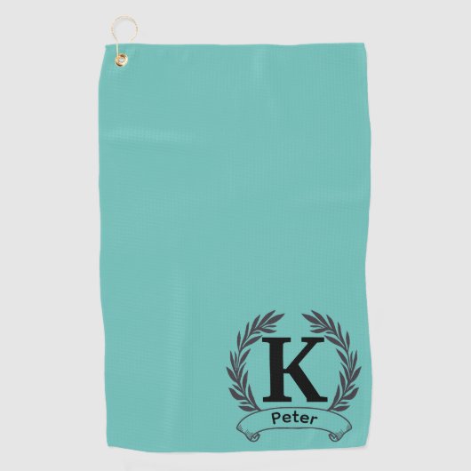 Gepersonaliseerde golfhanddoeken: aangepaste Logo  Golfhanddoek (Voorkant)