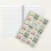 Gepersonaliseerde golfkar notitieboek (Binnen)