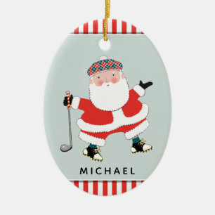 Gepersonaliseerde golfslagkeramische versiering keramisch ornament