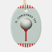 Gepersonaliseerde golfslagkeramische versiering keramisch ornament (Achterkant)