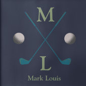 Gepersonaliseerde golfspeler Logo T-shirt