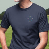 Gepersonaliseerde golfspeler Logo T-shirt