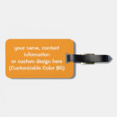 Gepersonaliseerde golftas Label - Nooit meer clubs Bagagelabel (Achterkant horizontaal)