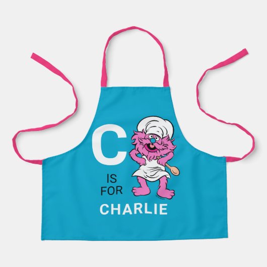 Gepersonaliseerde gonger schort (Voorkant)