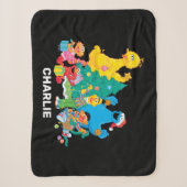 Gepersonaliseerde Gonger Sherpa Blanket Deken (Voorkant)