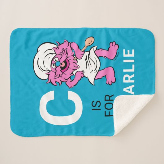 Gepersonaliseerde gonger sherpa deken (Voorkant (horizontaal))