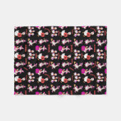 Gepersonaliseerde Goose Halloween Deken Aangepaste (Voorkant (Horizontaal))