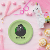 Gepersonaliseerde Gorilla Cartoon Papier Borden Papieren Bordje (Feest)