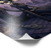 Gepersonaliseerde Gotische Halloween foto Foto Afdruk (Hoek)