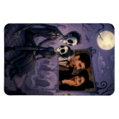 Gepersonaliseerde Gotische Halloween foto Magneet (Horizontaal)